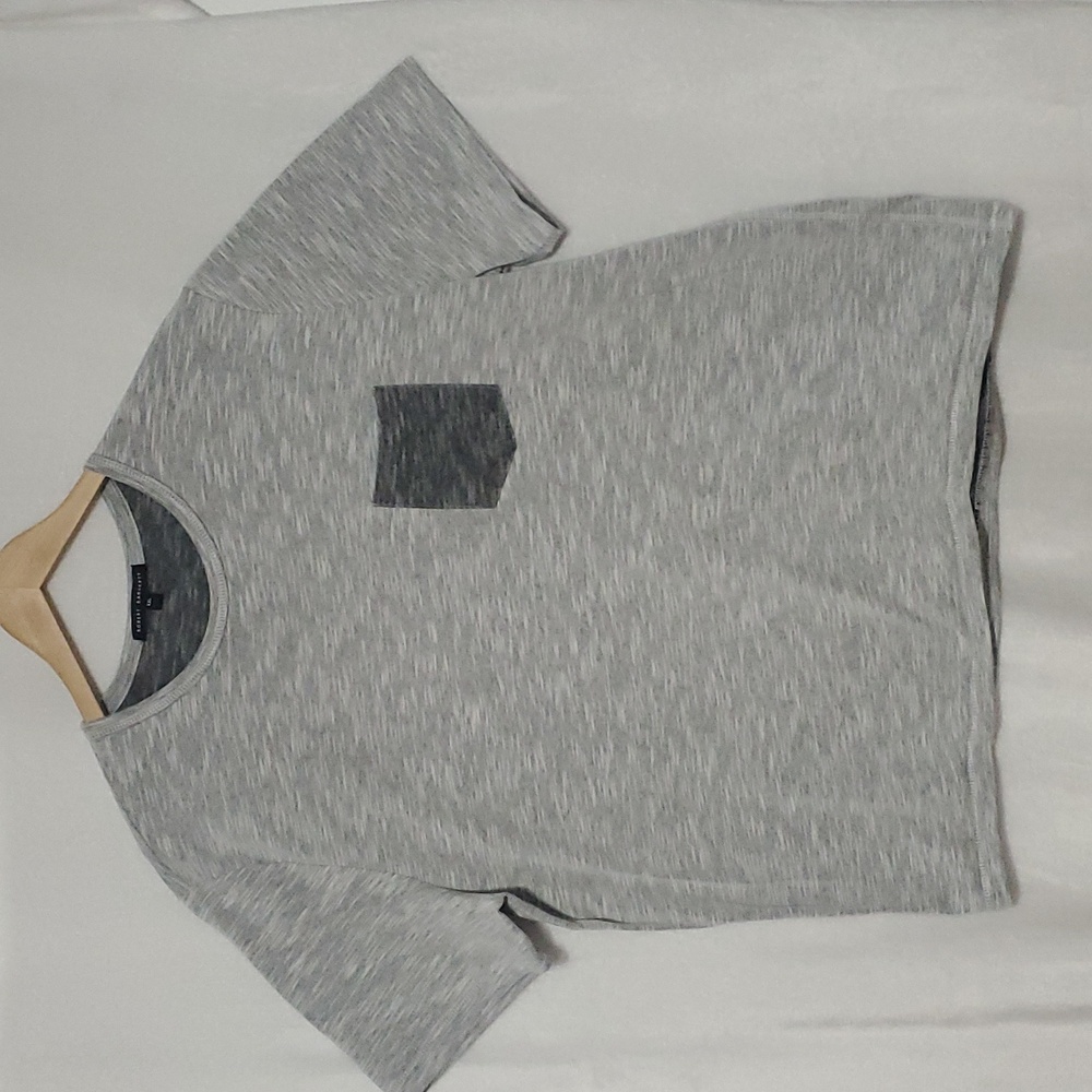 Robert Barakett Gray Chest Pocket Short Sleeve Shirt Size XXL